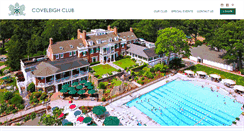 Desktop Screenshot of coveleighclub.com